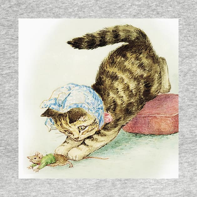 “Miss Moppet Chases a Mouse” by Beatrix Potter by PatricianneK